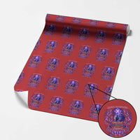 Lupus Awareness Wrapping Paper Roll Lion Purple Ribbon My God Is Stronger Than Lupus