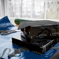 LXXXVI XLVII Wrapping Paper Roll 86 47 Roman Numerals - Wonder Print Shop