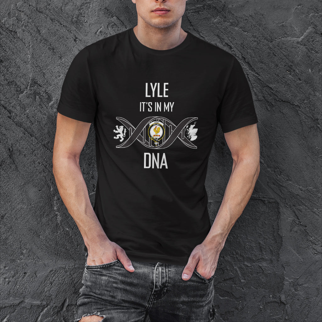 lyle-clan-crest-dna-in-me-2d-cotton-mens-t-shirt