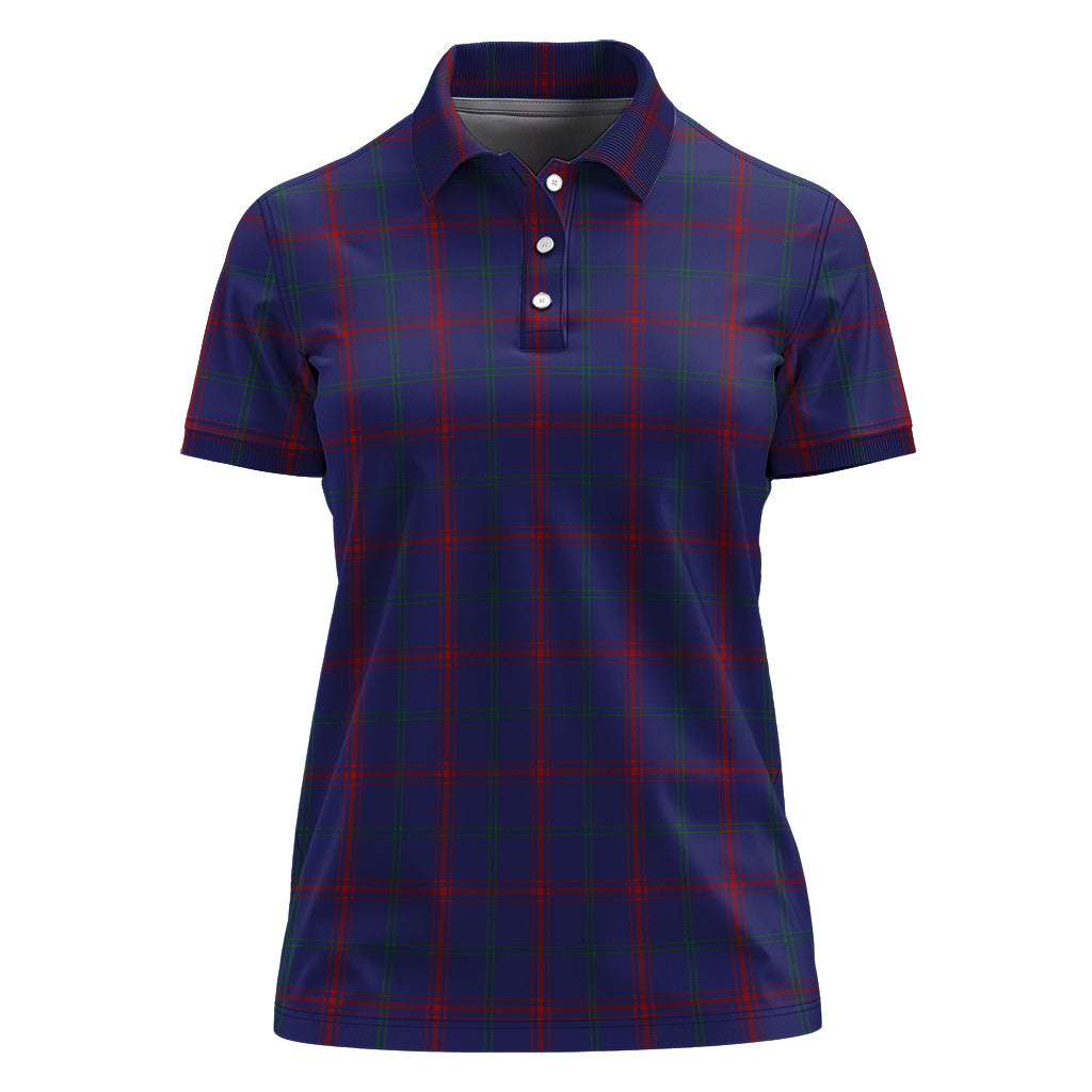 lynch-scottish-tartan-golf-polo-for-women-tartan-womens-polo-shirts