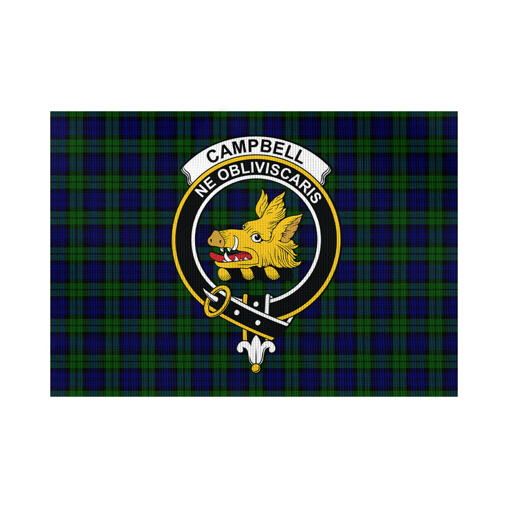 Campbell Modern Scottish Clan Flag, Family Crest Garden Flag, Scottish Clan Yard Flags, Scottish Family Seal House Flags K23 (Horizontal)