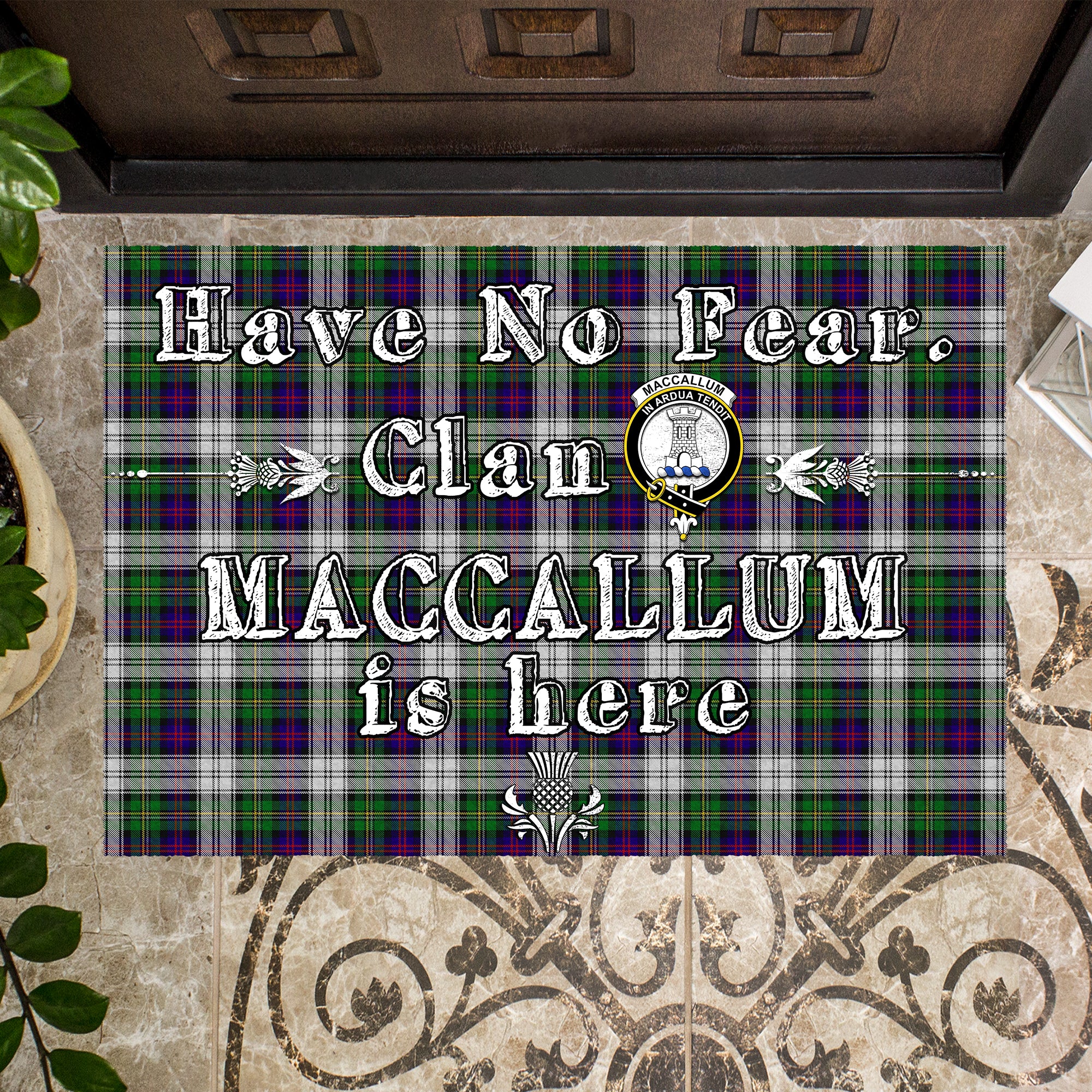 maccallum-dress-clan-tartan-door-mat-family-crest-have-no-fear-tartan-door-mat