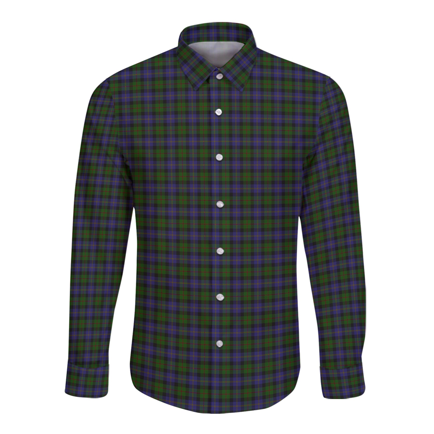 Maccaskill Tartan Long Sleeve Button Up Shirt K23