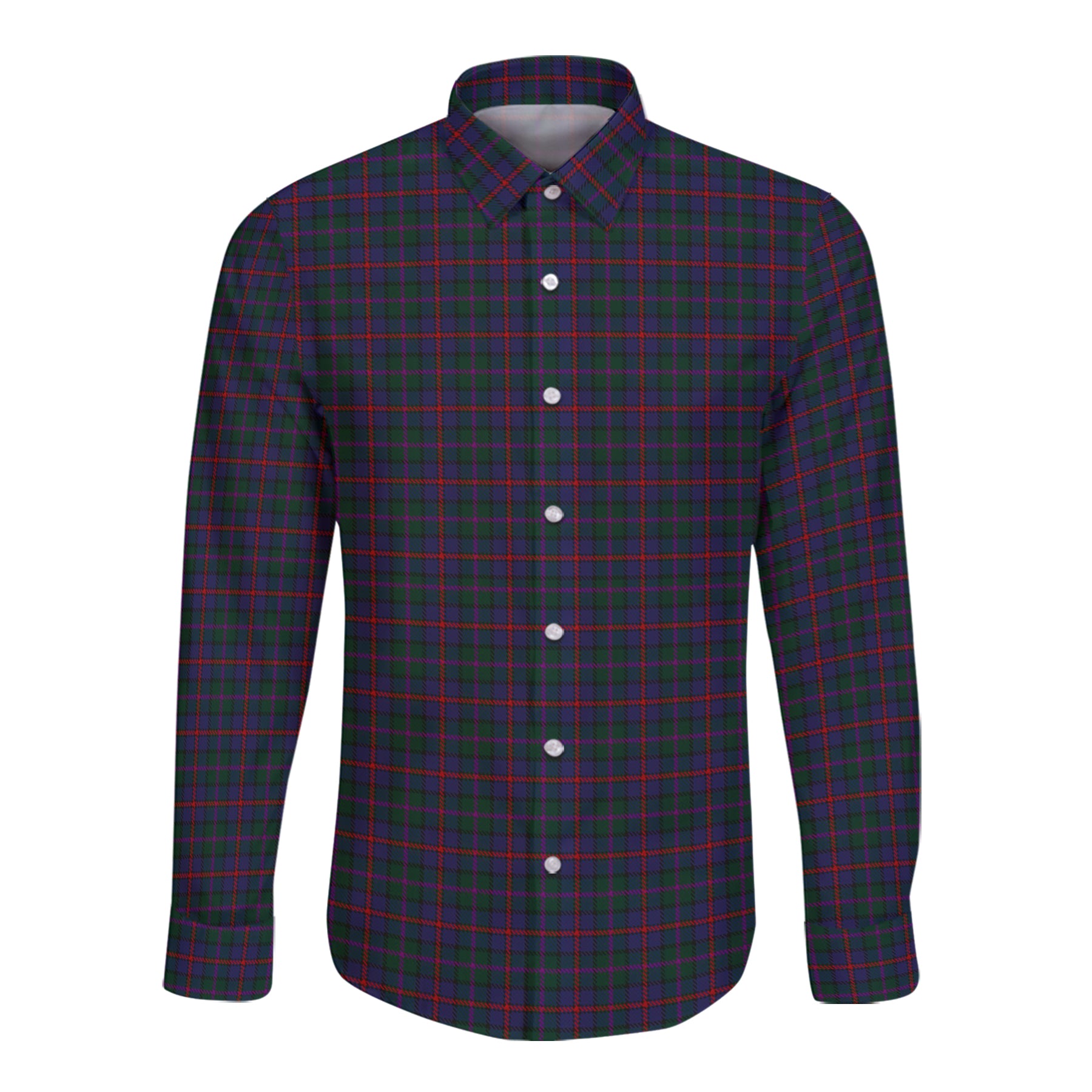 Maccaughan Tartan Long Sleeve Button Up Shirt K23