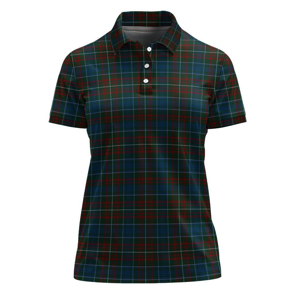 macconnell-scottish-tartan-golf-polo-for-women-tartan-womens-polo-shirts