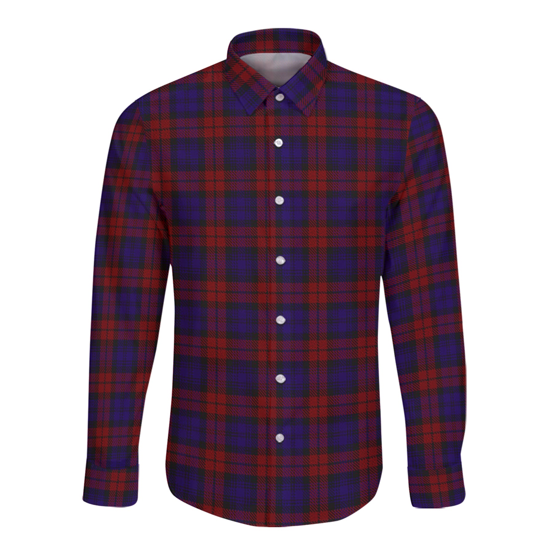 Macdevitt Tartan Long Sleeve Button Up Shirt K23