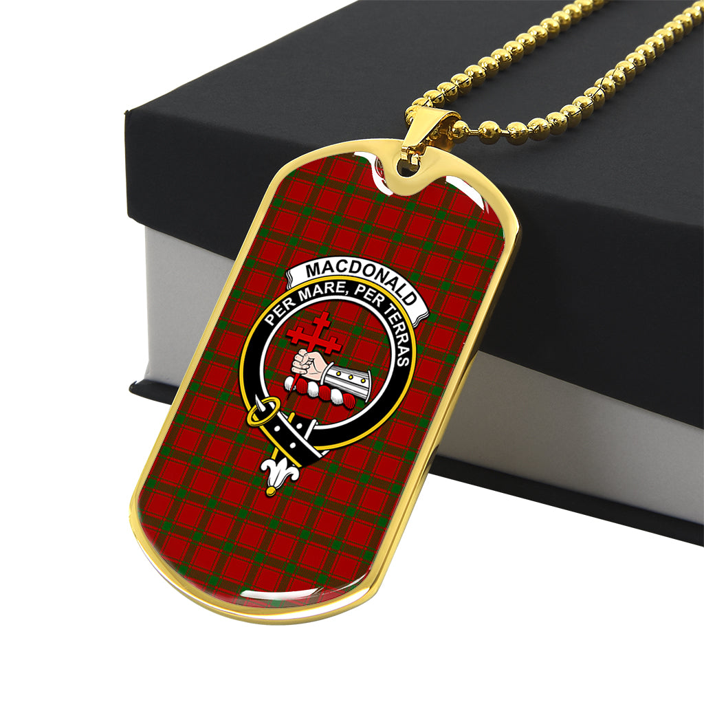 macdonald-of-sleat-tartan-family-crest-gold-military-chain-dog-tag