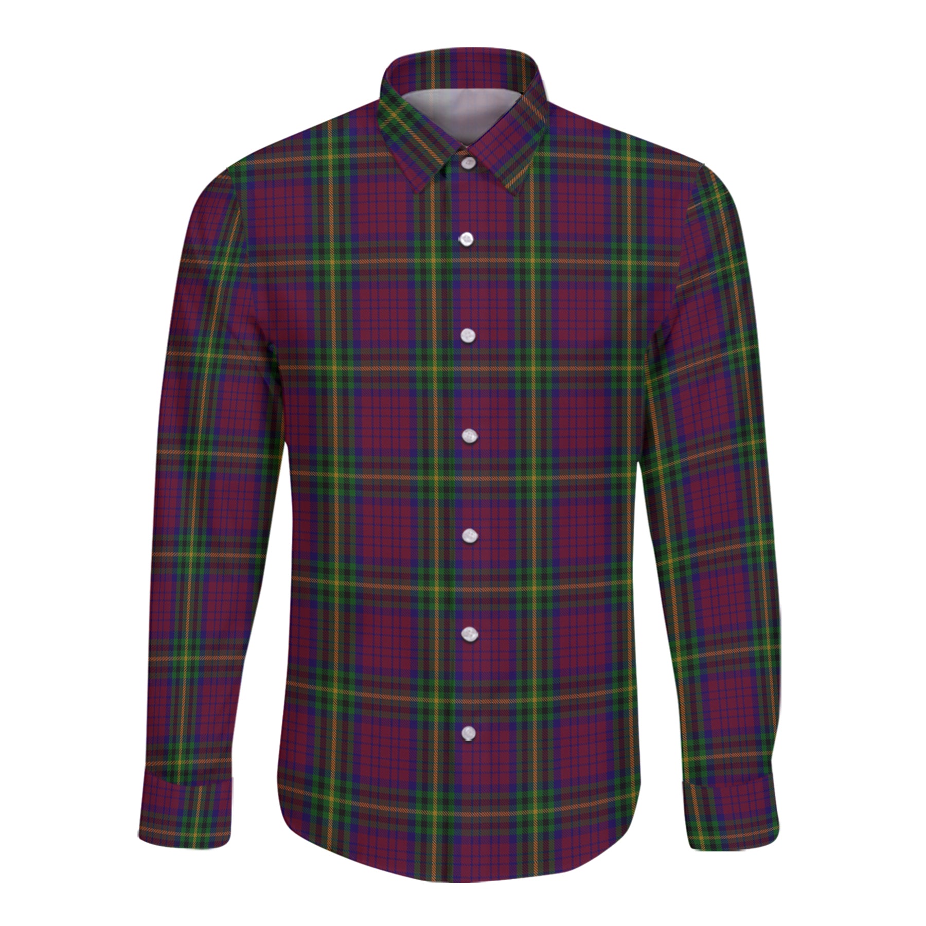 Macgaugh Tartan Long Sleeve Button Up Shirt K23