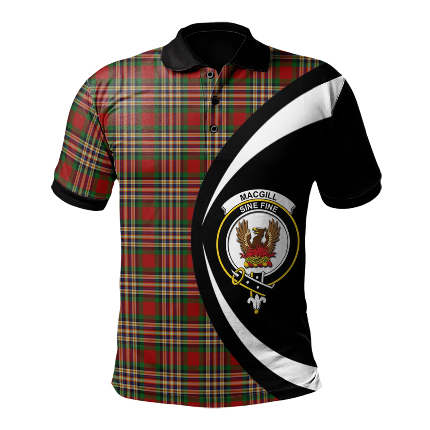 scottish-macgill-clan-crest-circle-style-tartan-polo-shirt