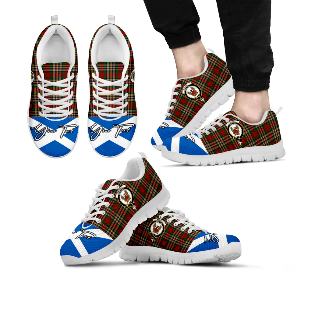 macgill-family-crest-tartan-sneaker-tartan-plaid-with-scotland-flag-shoes-personalized-your-signature