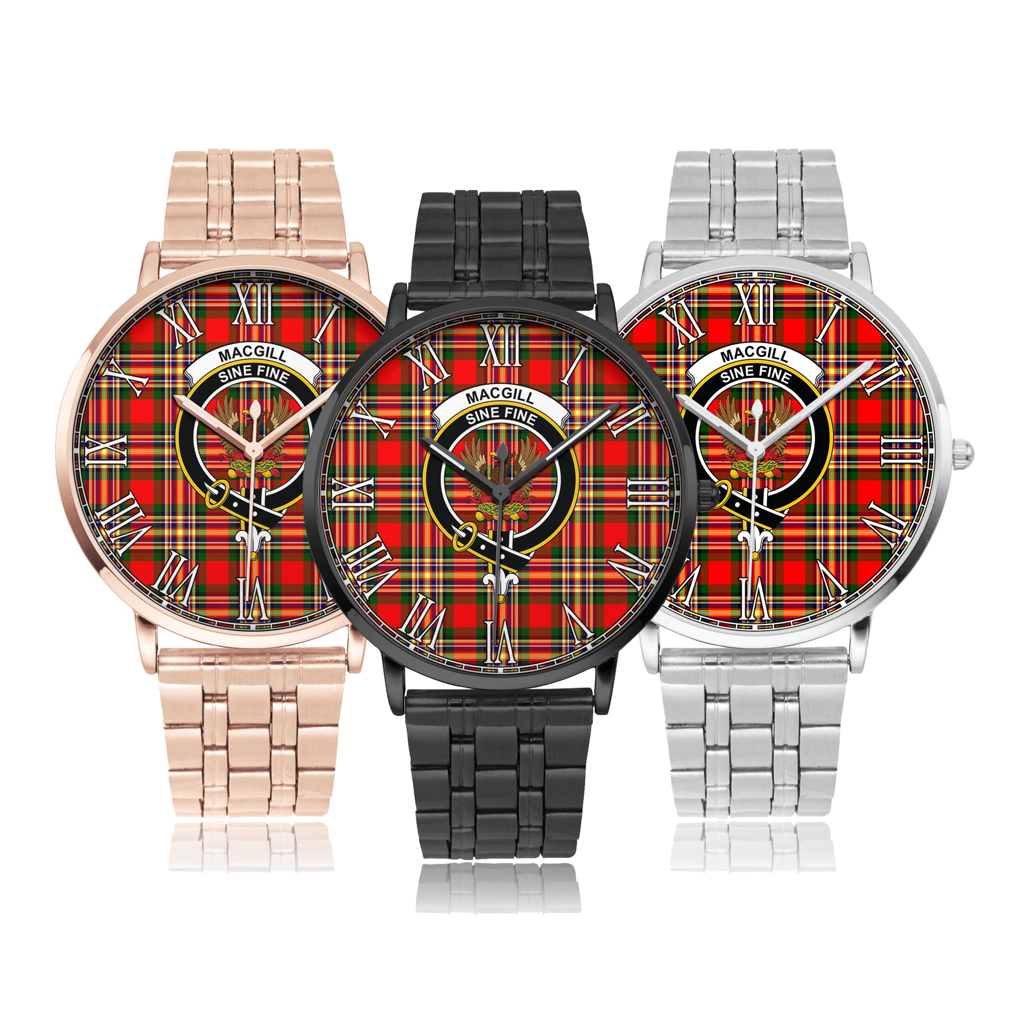 macgill-modern-family-crest-quartz-watch-with-stainless-steel-trap-tartan-instafamous-quartz-stainless-steel-watch