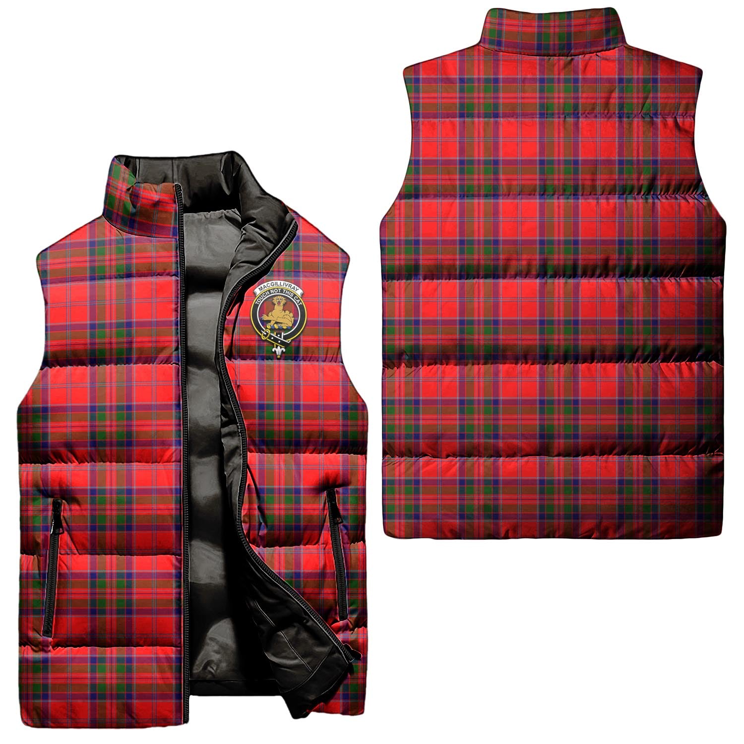 macgillivray-modern-clan-puffer-vest-family-crest-plaid-sleeveless-down-jacket