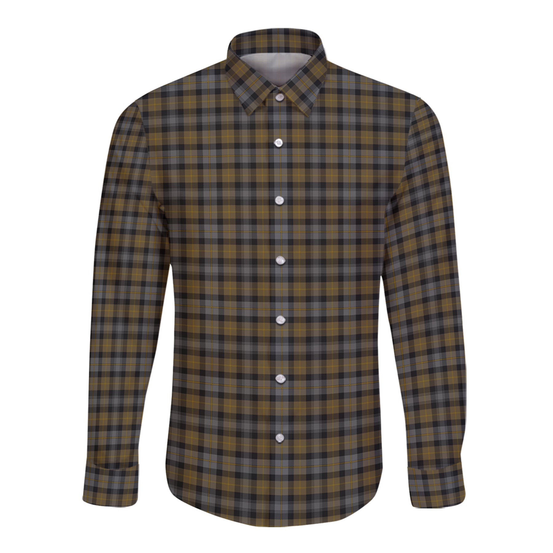 Macissac Tartan Long Sleeve Button Up Shirt K23