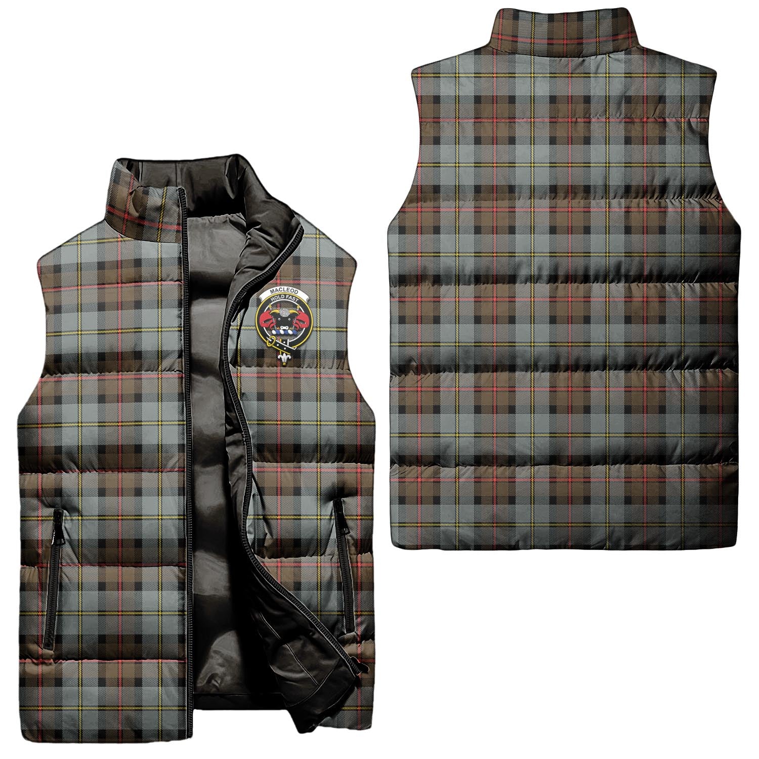 macleod-of-harris-weathered-clan-puffer-vest-family-crest-plaid-sleeveless-down-jacket
