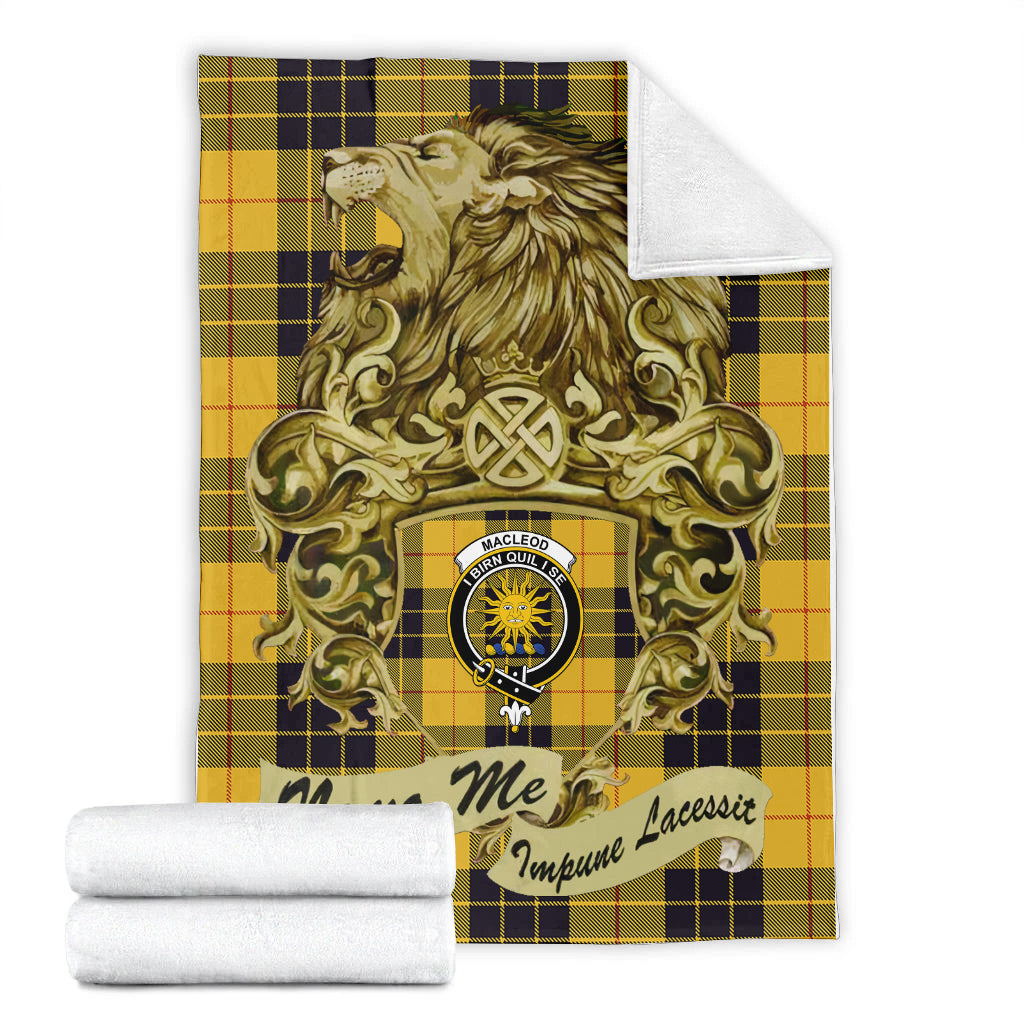 macleod-of-lewis-ancient-tartan-premium-blanket-motto-nemo-me-impune-lacessit-with-vintage-lion-family-crest-tartan-plaid-blanket-vintage-style