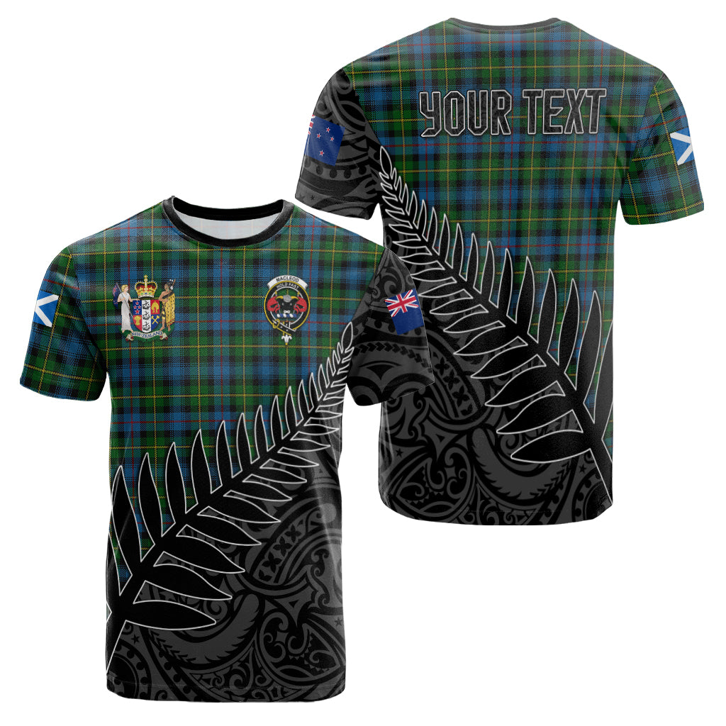 macleod-of-skye-tartan-family-crest-t-shirt-with-fern-leaves-and-coat-of-arm-of-nea-zealand