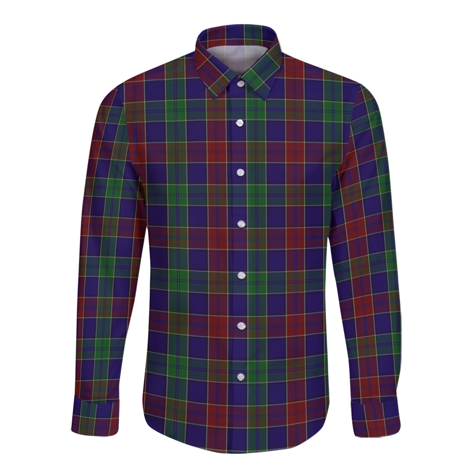 Macmichael Tartan Long Sleeve Button Up Shirt K23