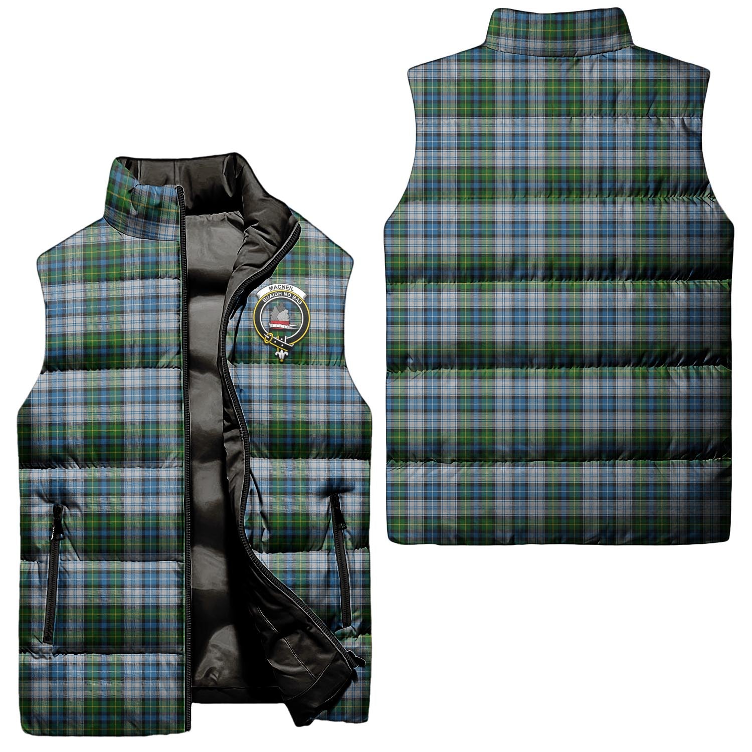 macneil-dress-clan-puffer-vest-family-crest-plaid-sleeveless-down-jacket