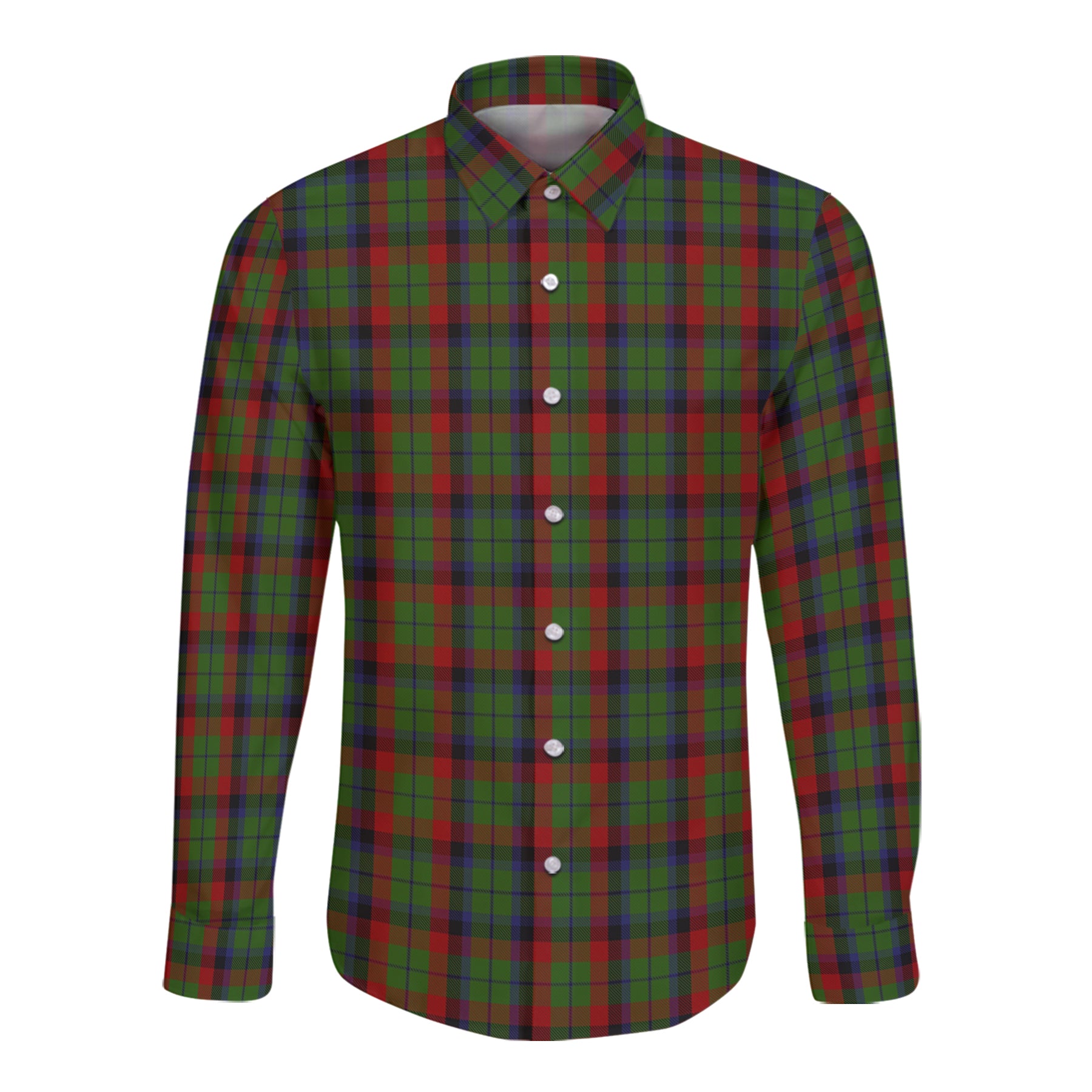 Macnett Tartan Long Sleeve Button Up Shirt K23