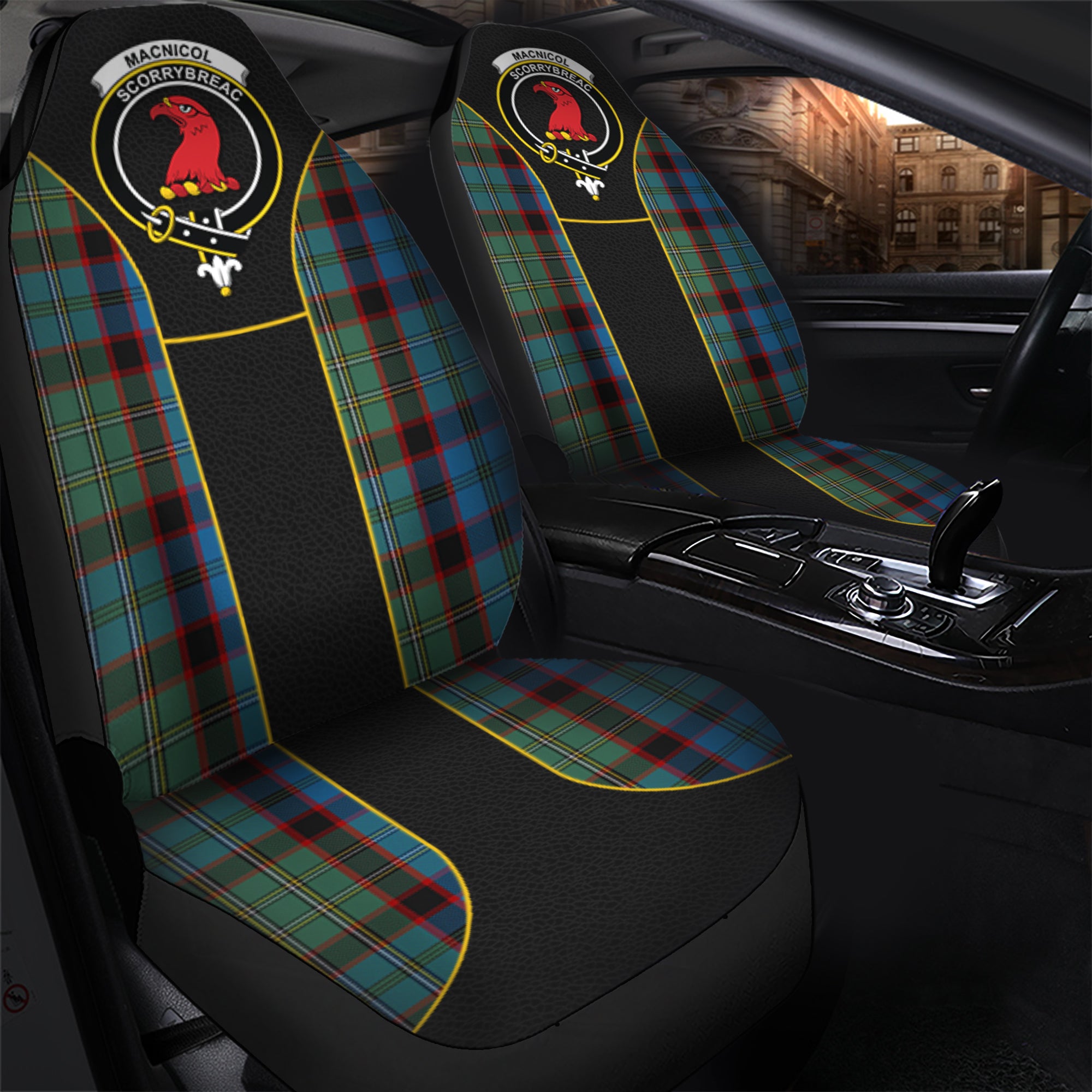 scottish-macnicol-hunting-tartan-crest-car-seat-cover-special-style