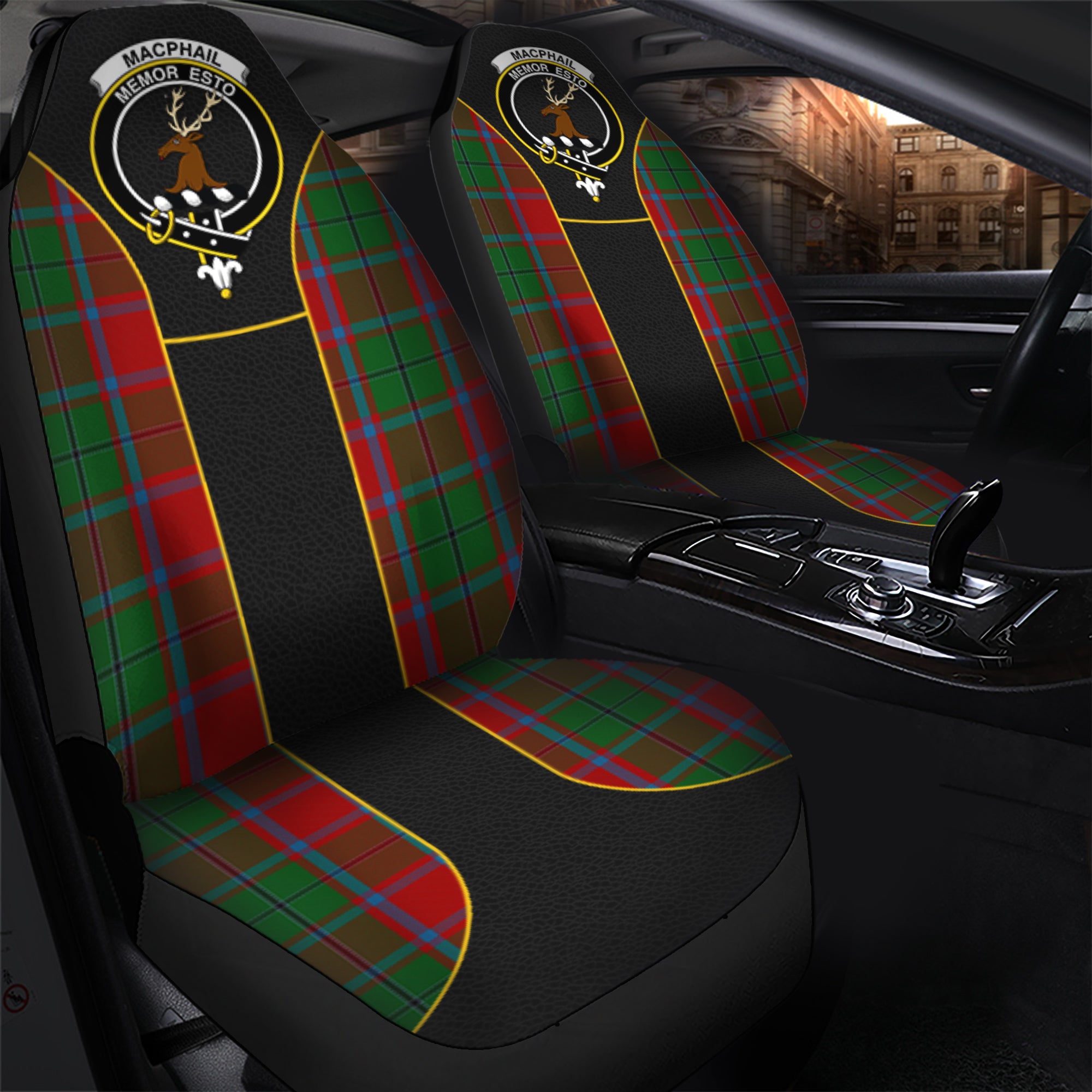 scottish-macphail-blue-bands-tartan-crest-car-seat-cover-special-style