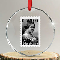 Madam CJ Walker Crystal Glass Ornament Strong Black Woman Leader - Wonder Print Shop