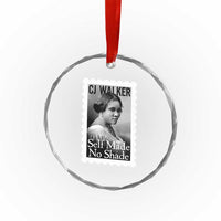 Madam CJ Walker Crystal Glass Ornament Strong Black Woman Leader - Wonder Print Shop
