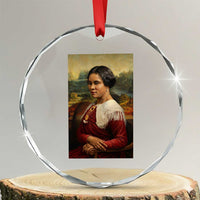 Madam CJ Walker Mona Lisa Crystal Glass Ornament Black History Month Gift - Wonder Print Shop