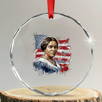 Madam CJ Walker Patriotic Crystal Glass Ornament Strong Black Woman Leader - Wonder Print Shop