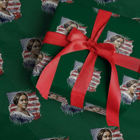 Madam CJ Walker Patriotic Wrapping Paper Roll Strong Black Woman Leader - Wonder Print Shop