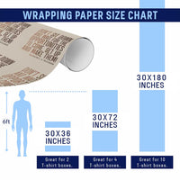 Madam CJ Walker Quote Wrapping Paper Roll Get Up And Make Opportunities - Wonder Print Shop