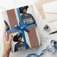 Madam CJ Walker Quote Wrapping Paper Roll I Got My Start By Giving Myself A Start - Wonder Print Shop