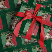 Madam CJ Walker Retro Sunset Wrapping Paper Roll Strong Black Woman Leader - Wonder Print Shop