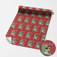 Madam CJ Walker Retro Sunset Wrapping Paper Roll Strong Black Woman Leader - Wonder Print Shop