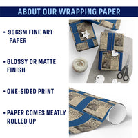 Madam C.J. Walker Wrapping Paper Roll I Made My Own Opportunity - Wonder Print Shop