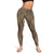 Madiba Nelson Mandela Leggings Indonesia Batik Earthy Brown - Wonder Print Shop