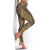 Madiba Nelson Mandela Leggings Indonesia Batik Earthy Brown - Wonder Print Shop