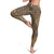 Madiba Nelson Mandela Leggings Indonesia Batik Earthy Brown - Wonder Print Shop