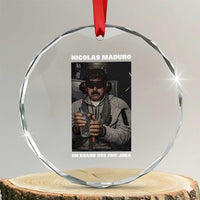 Maduro Captured Meme Crystal Glass Ornament On Board USS Iwo Jima Political Satire - Wonder Print Shop