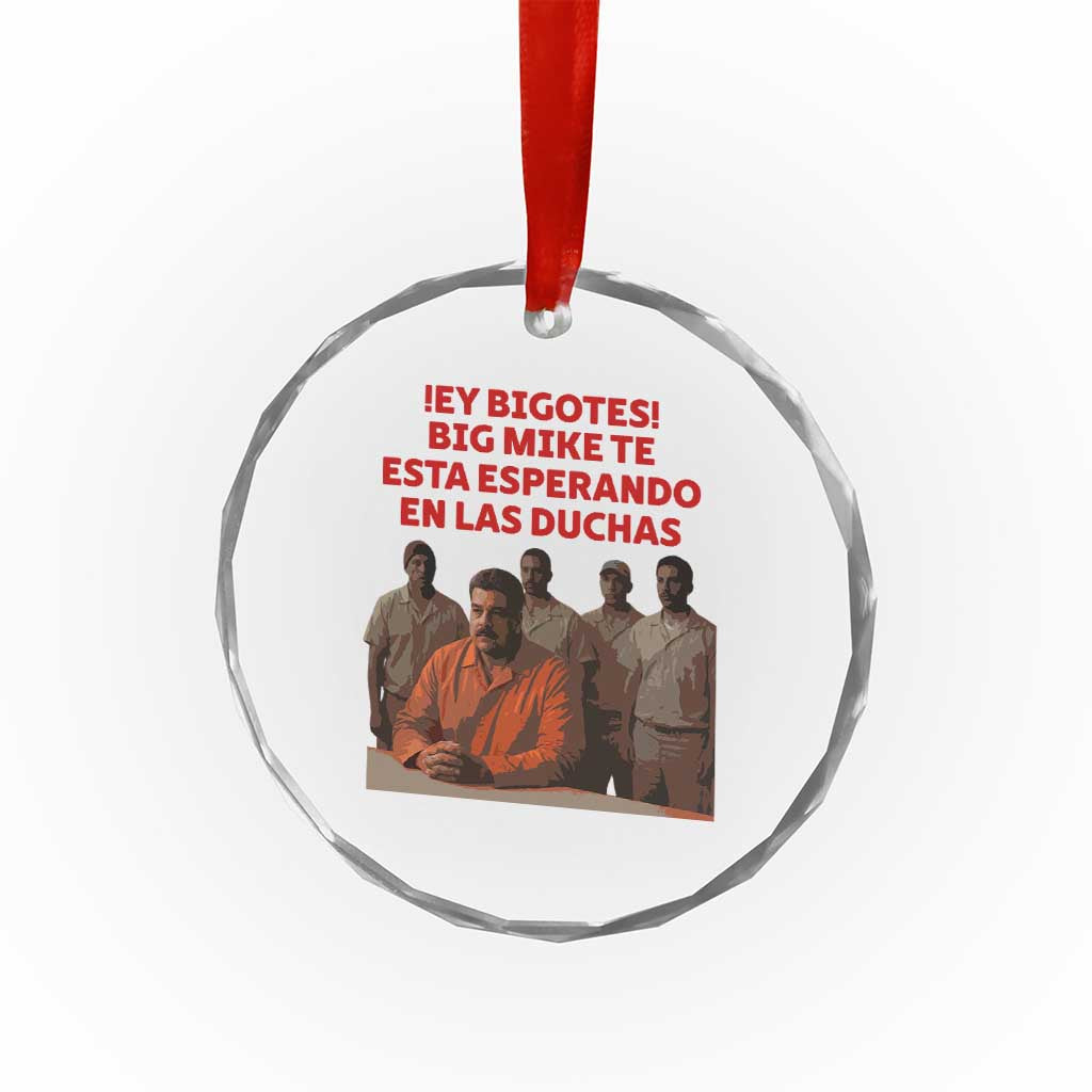 Maduro in Prison Meme Satire Crystal Glass Ornament Spanish Political Politcal Sarcasm - Wonder Print Shop