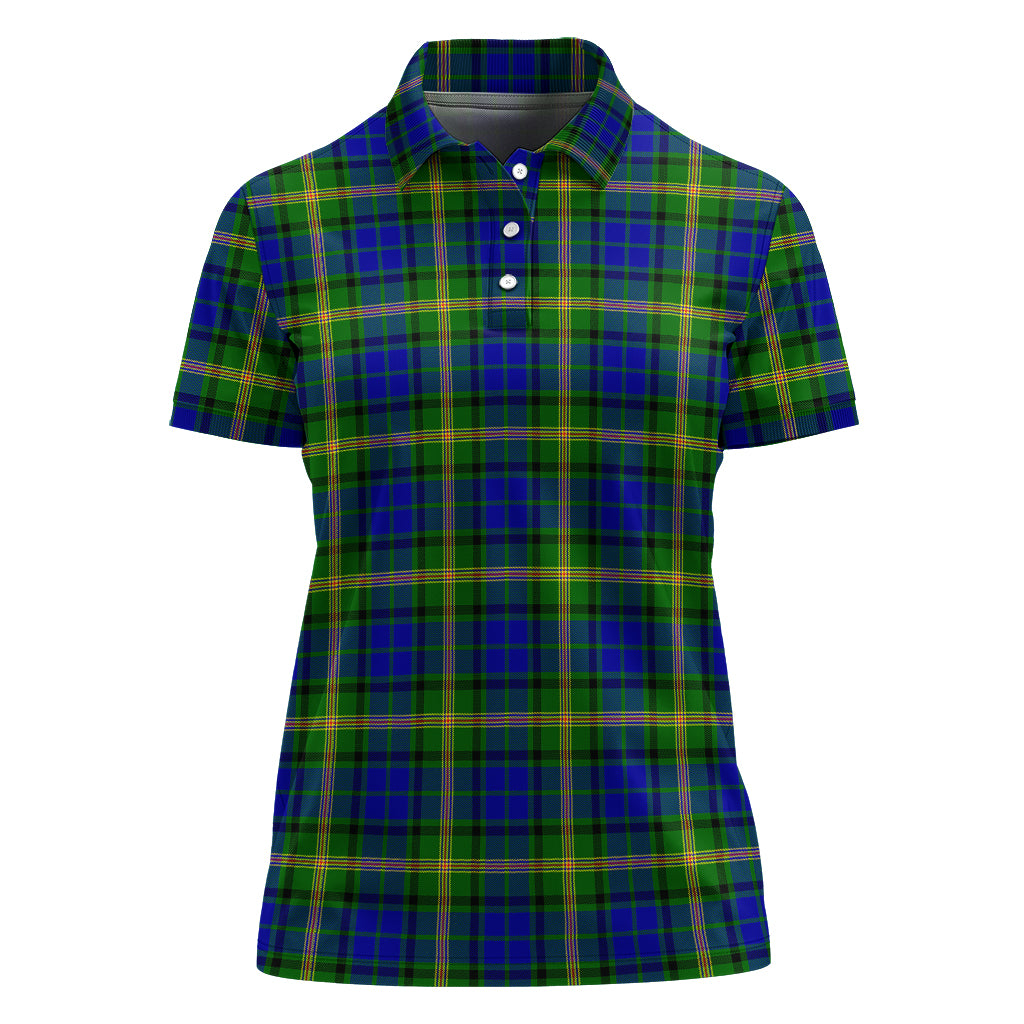 maitland-scottish-tartan-golf-polo-for-women-tartan-womens-polo-shirts