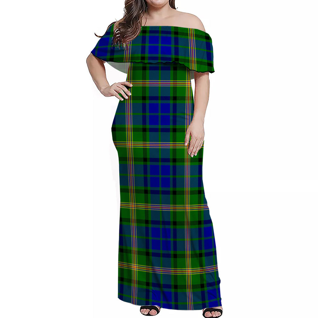 maitland-clan-tartan-off-shoulder-long-dress