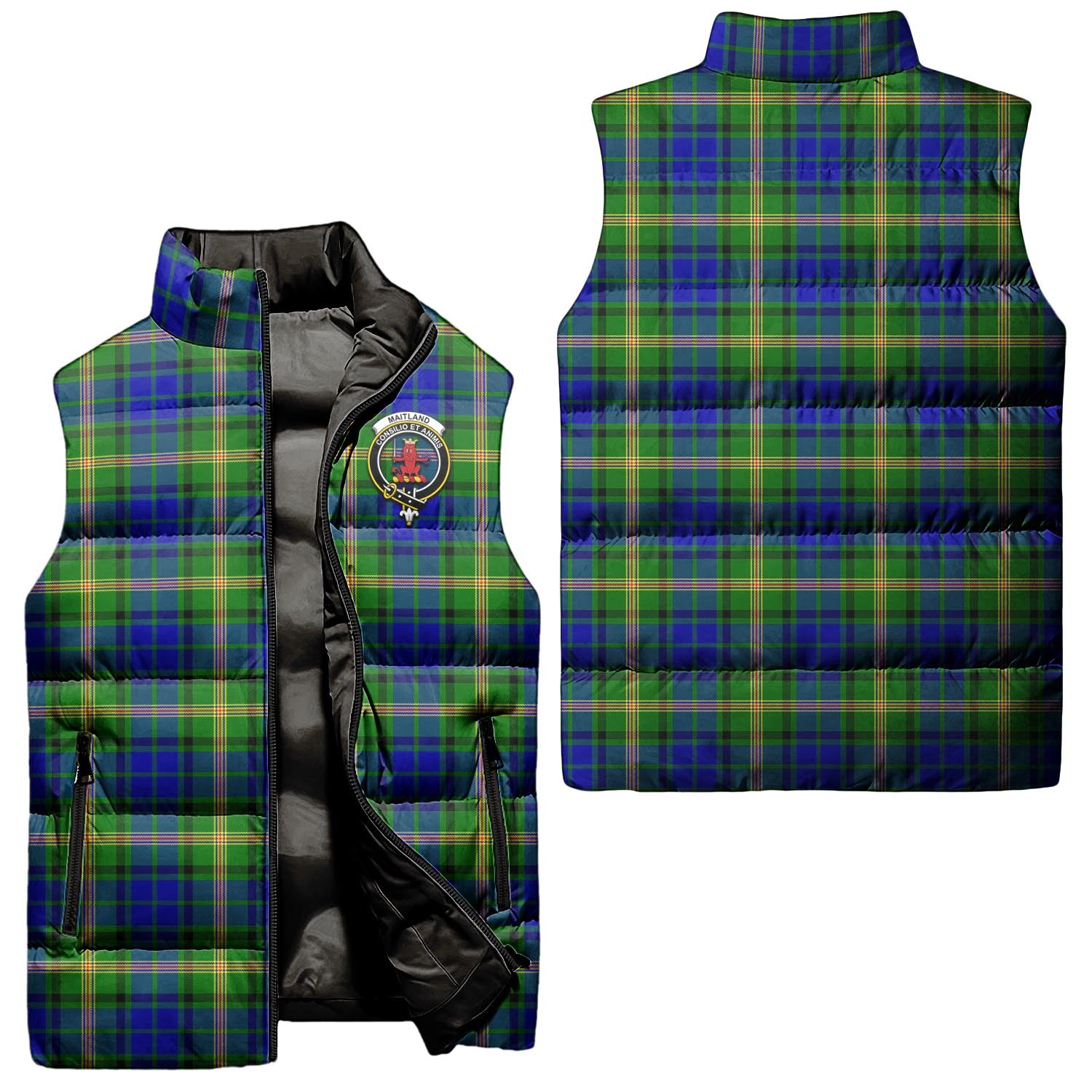 maitland-clan-puffer-vest-family-crest-plaid-sleeveless-down-jacket