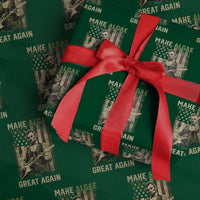 Make Algae Great Again Wrapping Paper Roll Funny Lincoln Political Satire Humor