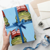 Make Algae Great Again Wrapping Paper Roll Funny Political Satire Nature Lover Gift