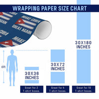 Make Cuba Great Again Wrapping Paper Roll Vintage Cuban Map