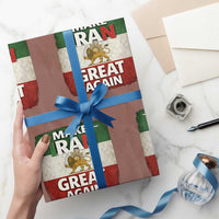 Make Iran Great Again Wrapping Paper Roll MIGA Vintage Persian Lion Flag