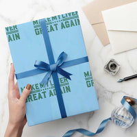 Make My Liver Great Again Wrapping Paper Roll Liver Cancer Support Gift