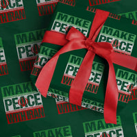 Make Peace With Iran Wrapping Paper Roll Peace Pacifist Stop War In Middle East