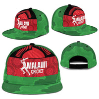 Malawi Cricket Snapback Cap Go Champions Flag Style - Wonder Print Shop
